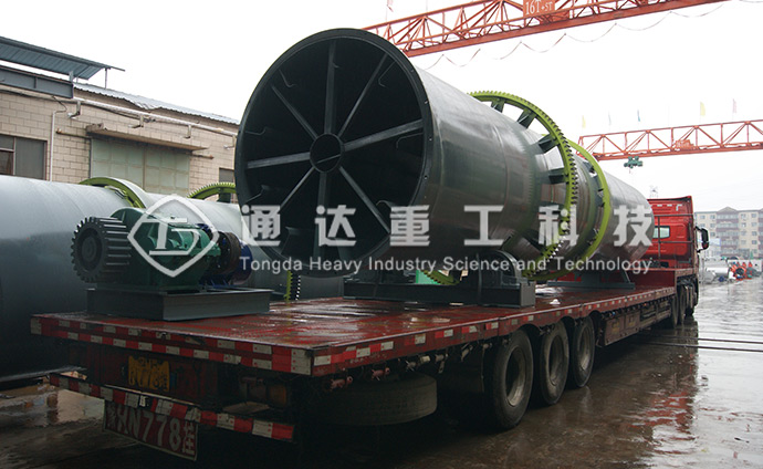 新疆十萬噸有機(jī)無機(jī)復(fù)混肥生產(chǎn)線發(fā)貨